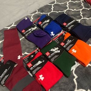Under Armour soccer Socks over the calf youth large